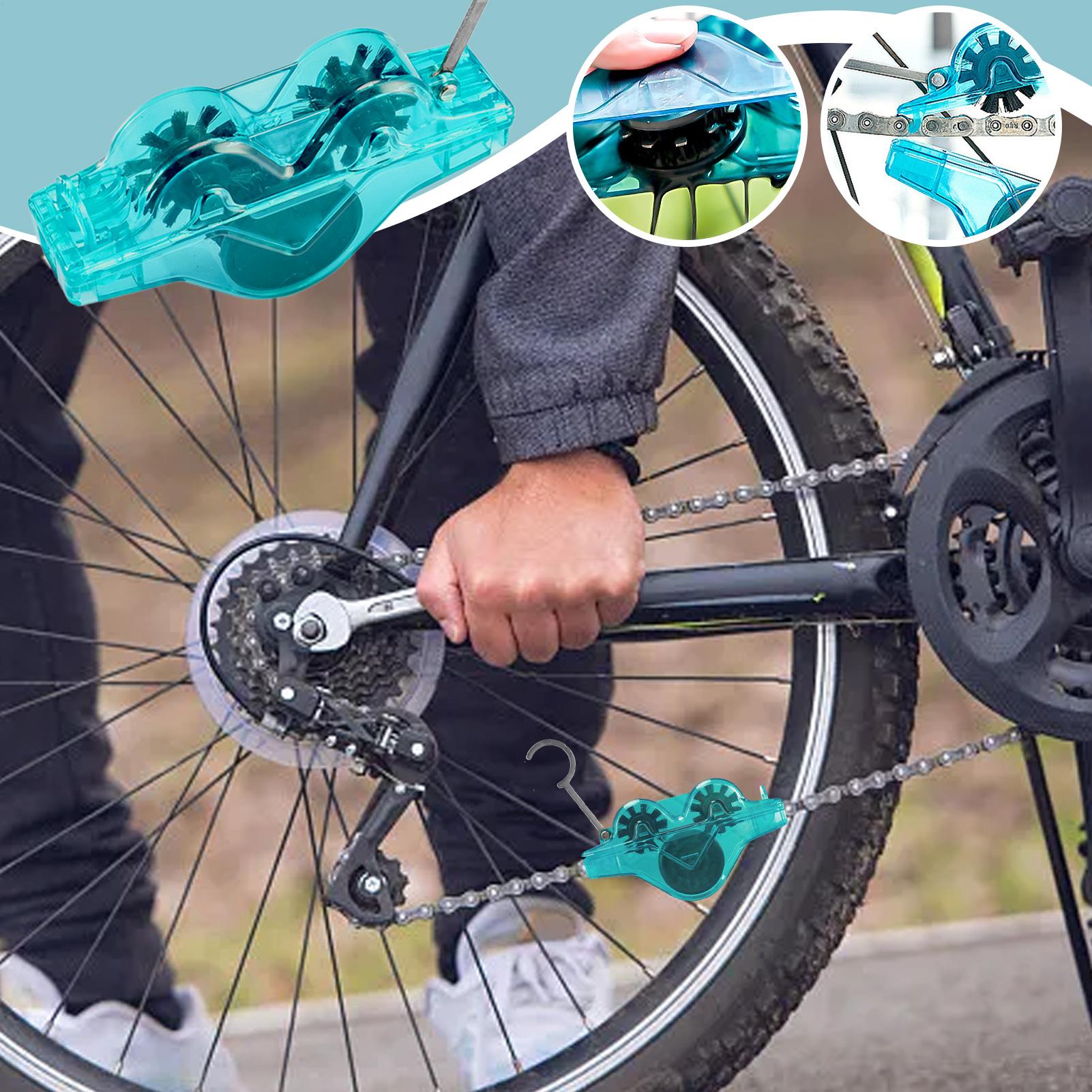 Cycling Gear Man - Pulitore per Catena Bicicletta con Spazzole
