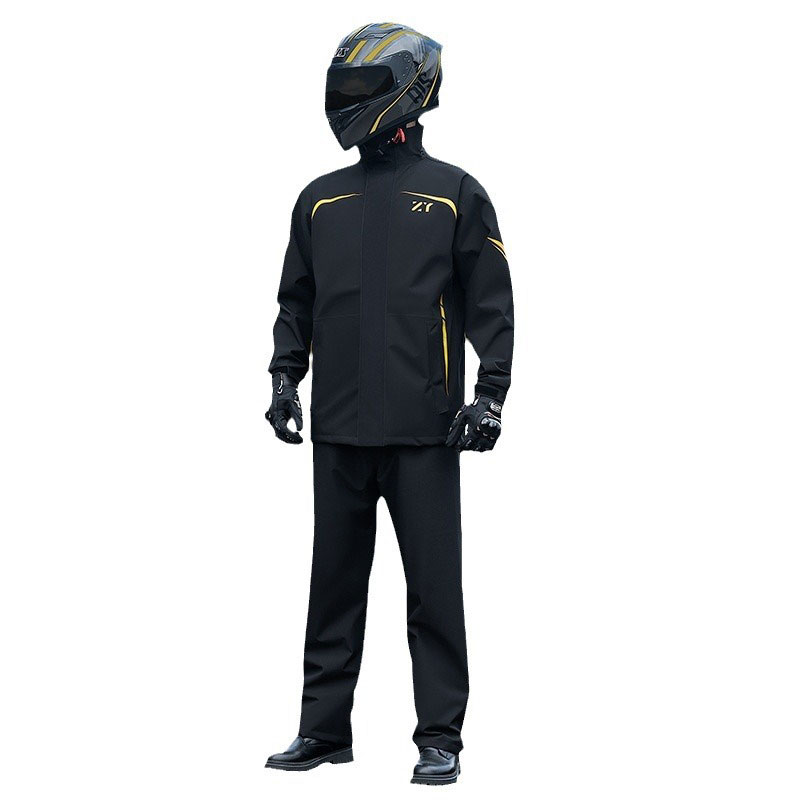 Cycling Gear Jacket - Pantaloni impermeabili rovesciati per moto Giacca