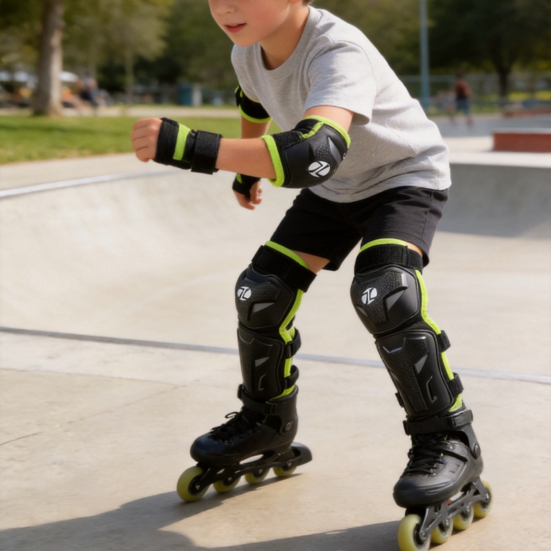 Youth Cycling Gear - Protezioni per Ginocchia e Gomiti per