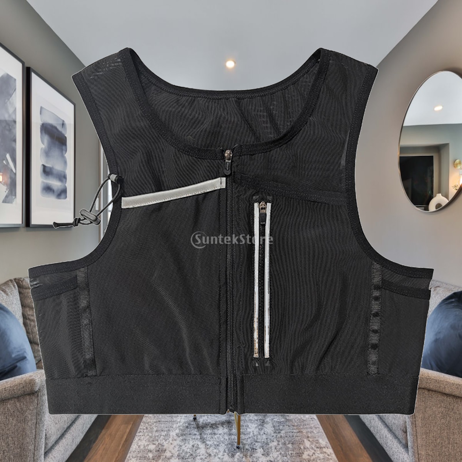 Reflective Cycling Vest - Borsa da corsa a tracolla riflettente