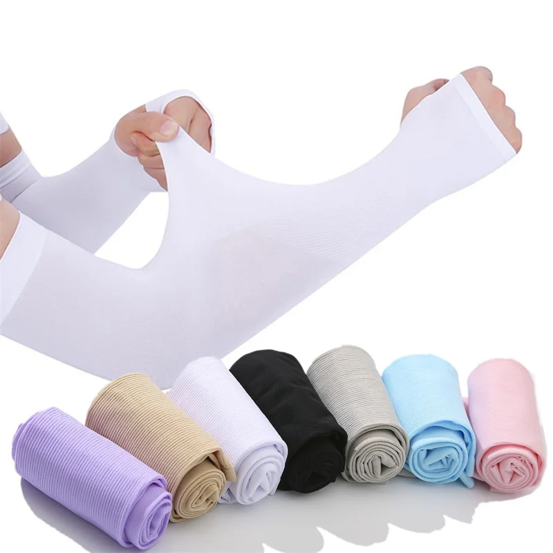 Cycling Gear - Manicotti Protettivi in Seta Ghiacciata per