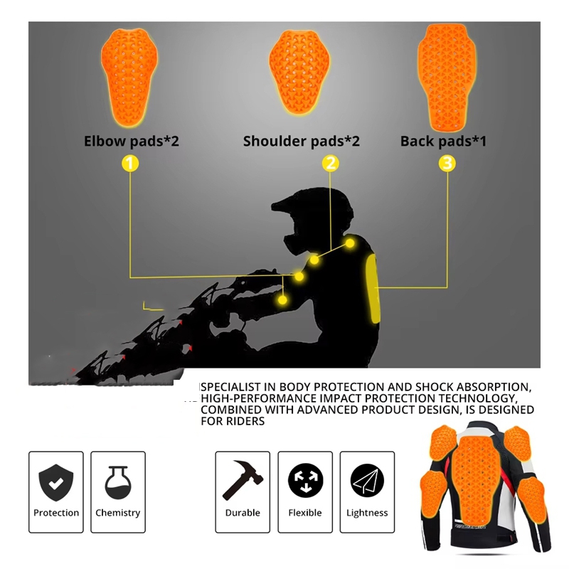 Cycling Gear Jacket - Protezioni per Ciclismo: Inserti Protettivi per