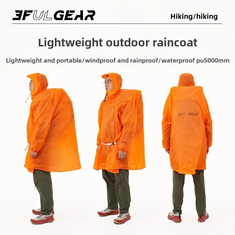 Cycling Gear Jacket - Poncho Antipioggia Ultraleggero 3F UL GEAR
