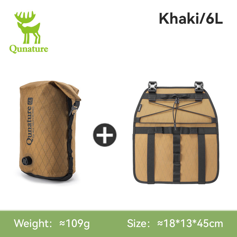 Cycling Gear Travel Bag - Borsa da Bikepacking Qunature 6/12L, Completamente