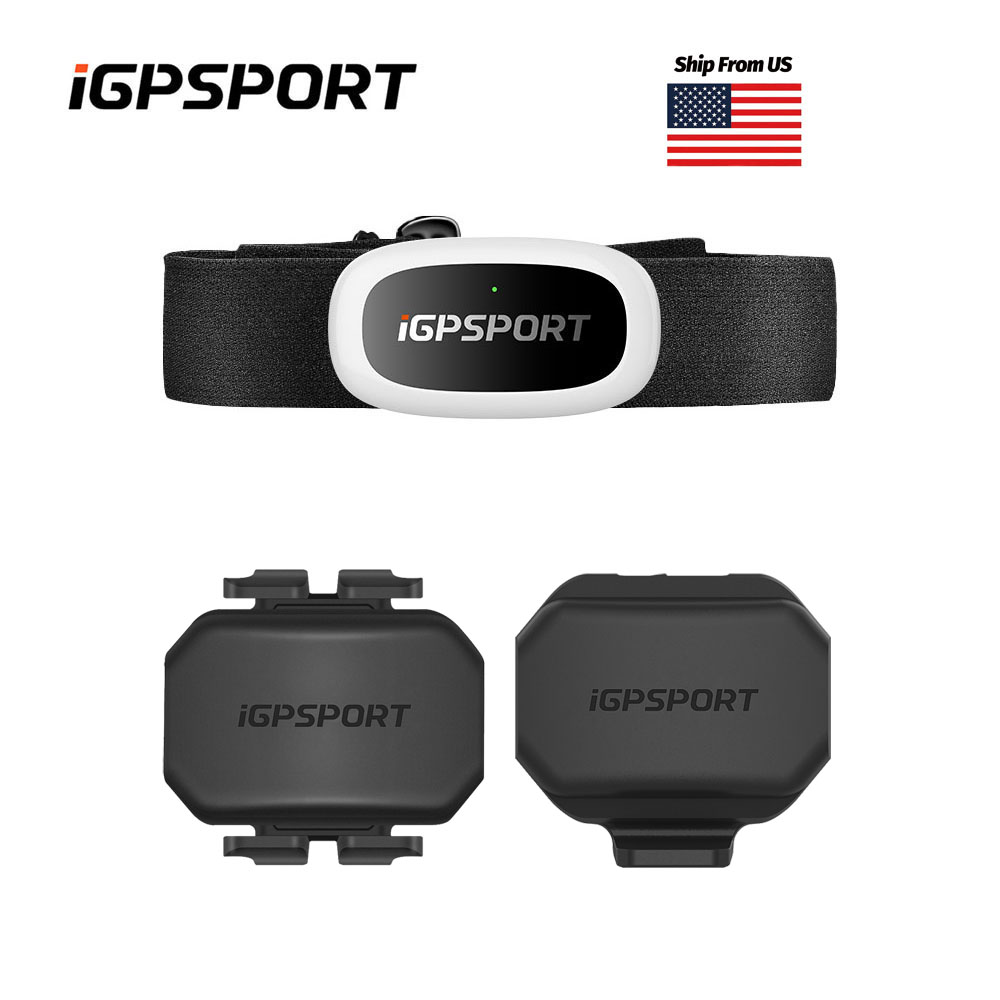 Cycling Heart Rate Monitor - iGPSPORT HR50 Cardiofrequenzimetro toracico M80 Supporto