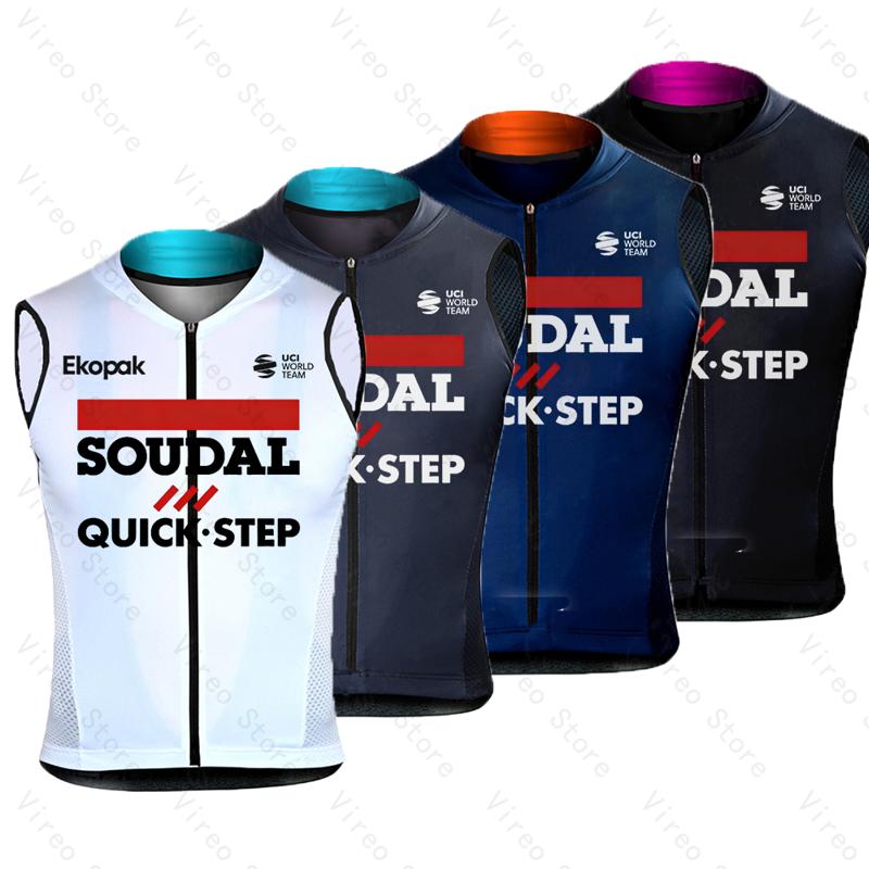 Reflective Cycling Vest - Gilet da ciclismo Soudal Quick-Step, gilet