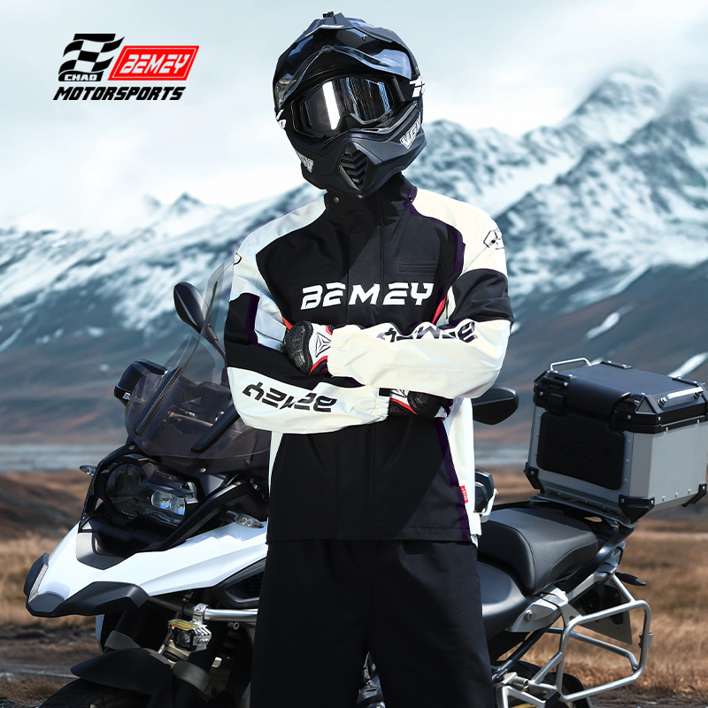Cycling Gear Man - Impermeabile da Moto per Uomo, per