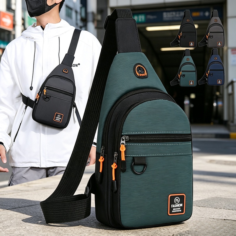 Cycling Gear Travel Bag - Borsa a Tracolla Impermeabile da Uomo