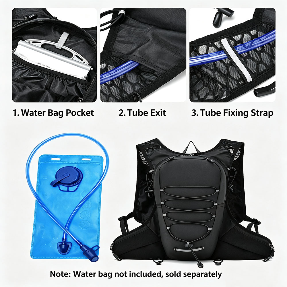 Zaino idrico da corsa leggero  - Reflective Cycling Vest recensione e prezzo