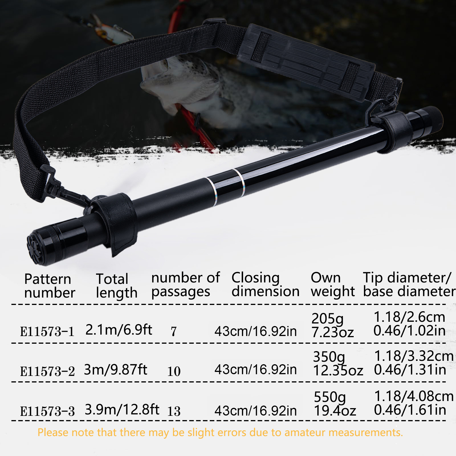 Goture Rete da Pesca con Asta  - Cycling Landing Gear recensione e prezzo