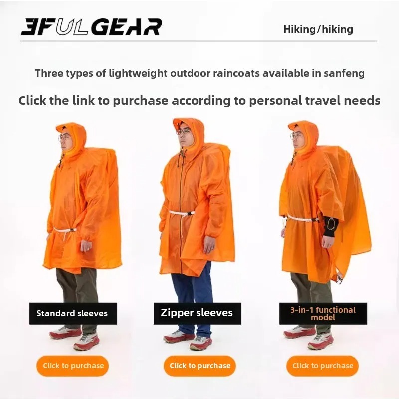 Poncho Antipioggia Ultralegger - Cycling Gear Jacket recensione e prezzo
