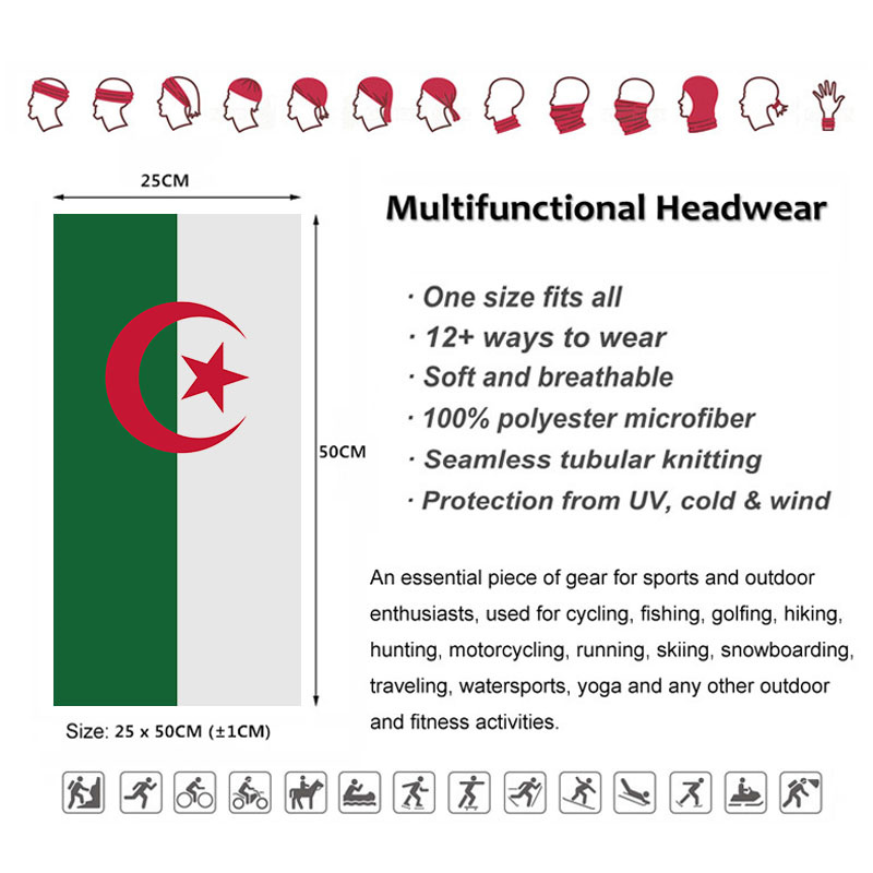 Bandiera dell'Algeria Stampata - Cycling Gear recensione e prezzo